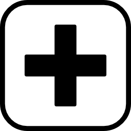 ziekenhuis kruis icoon