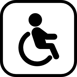 Disabled sign icon