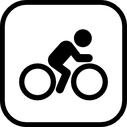 Bicycle rental icon
