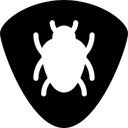 escudo de insectos icono