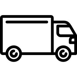 camion di trasporto icona