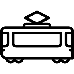 openbare tram icoon