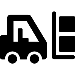 Forklift with Boxes icon