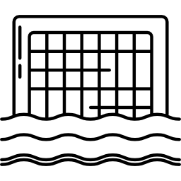 juego de waterpolo icono