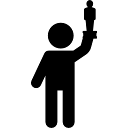 Man with Oscar icon