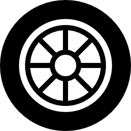 roda de carro Ícone