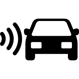 radar de velocidad en carretera icono
