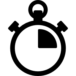 cronómetro de carrera icono
