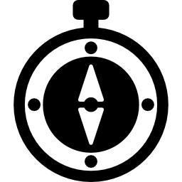uitstekend kompas icoon