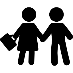 女性と男性のパートナー icon