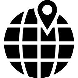 symbol für globale verteilung icon