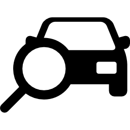 wyszukiwanie samochodu ikona