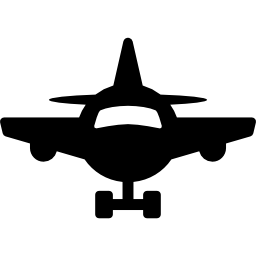 Airplane Frontal View  icon