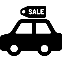 vente de voiture Icône