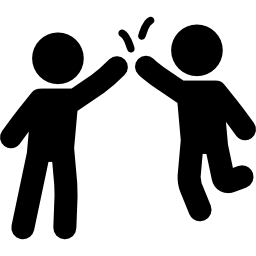 Partners Claping Hands icon