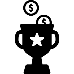 premio in denaro icona
