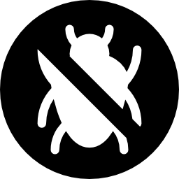 sicurezza contro i bug icona