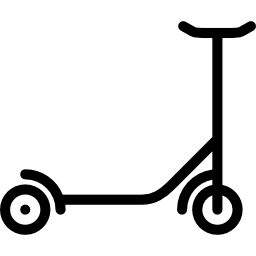 kick scooter Ícone