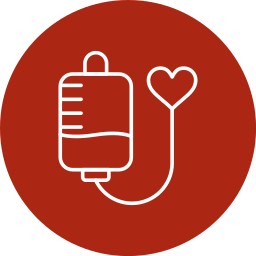 Blood donation icon