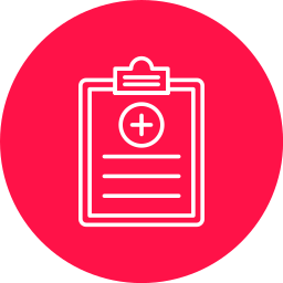 Medical checkup icon