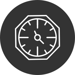 Wall clock icon