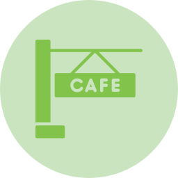 cafetería icono