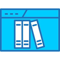 Online library icon