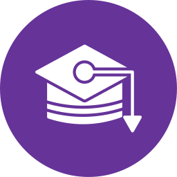 Graduation cap icon