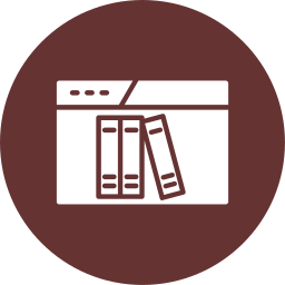 Онлайн-библиотека иконка