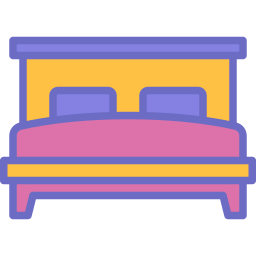 Double bed icon