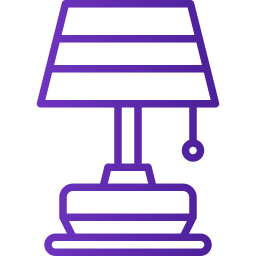 Table lamp icon