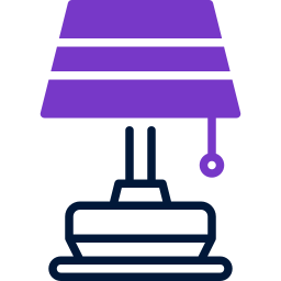 Table lamp icon