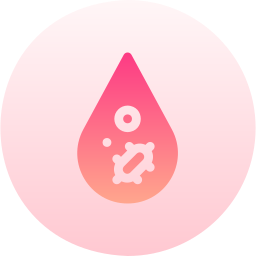 Contaminated water icon