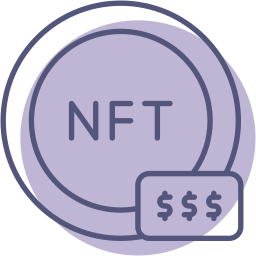 Non fungible token icon