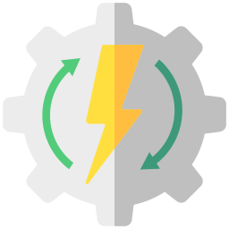 gestione dell'energia icona