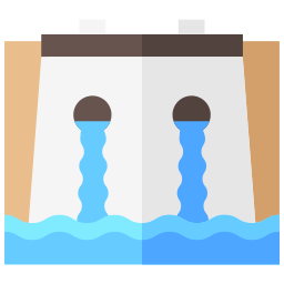 Hydro power icon