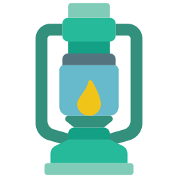 Gas lamp icon