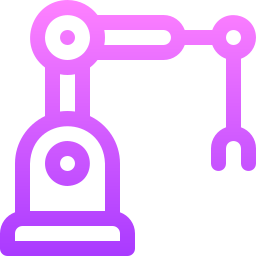 Robotic arm icon