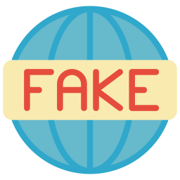 Fake news icon