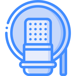 Studio microphone icon