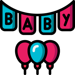 baby shower ikona
