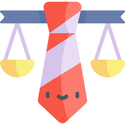 Justice scale icon