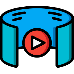 360 video icon