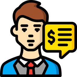 Financial advisor icon