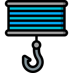 Fishing line icon