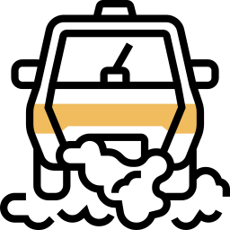tubo de escape icono