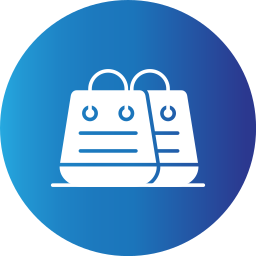 Shopping bag icon