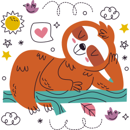 perezoso sticker