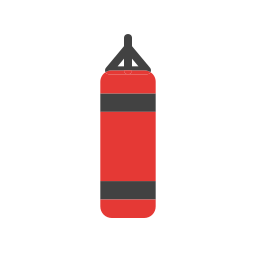 Punching bag icon