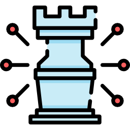 stratégie Icône